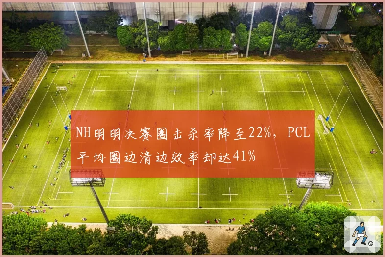NH明明决赛圈击杀率降至22%，PCL平均圈边清边效率却达41%