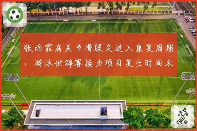 张雨霏肩关节滑膜炎进入康复周期,游泳世锦赛接力项目复出时间未定